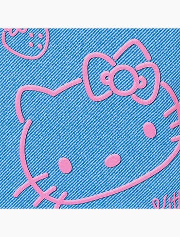 Hello Kitty Denim Sac de Plage Soleil, Bleu