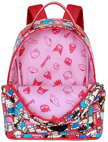 Hello Kitty Friends Sac à dos Heady Petit, Multicolore