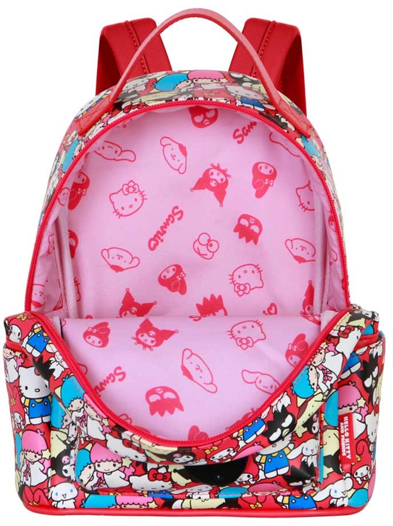 Hello Kitty Friends Sac à dos Heady Petit, Multicolore Multicolore - Kiabi