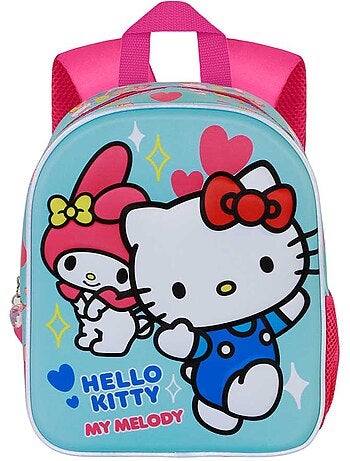 Hello Kitty Friendship Sac à Dos 3D Elite, Bleu
