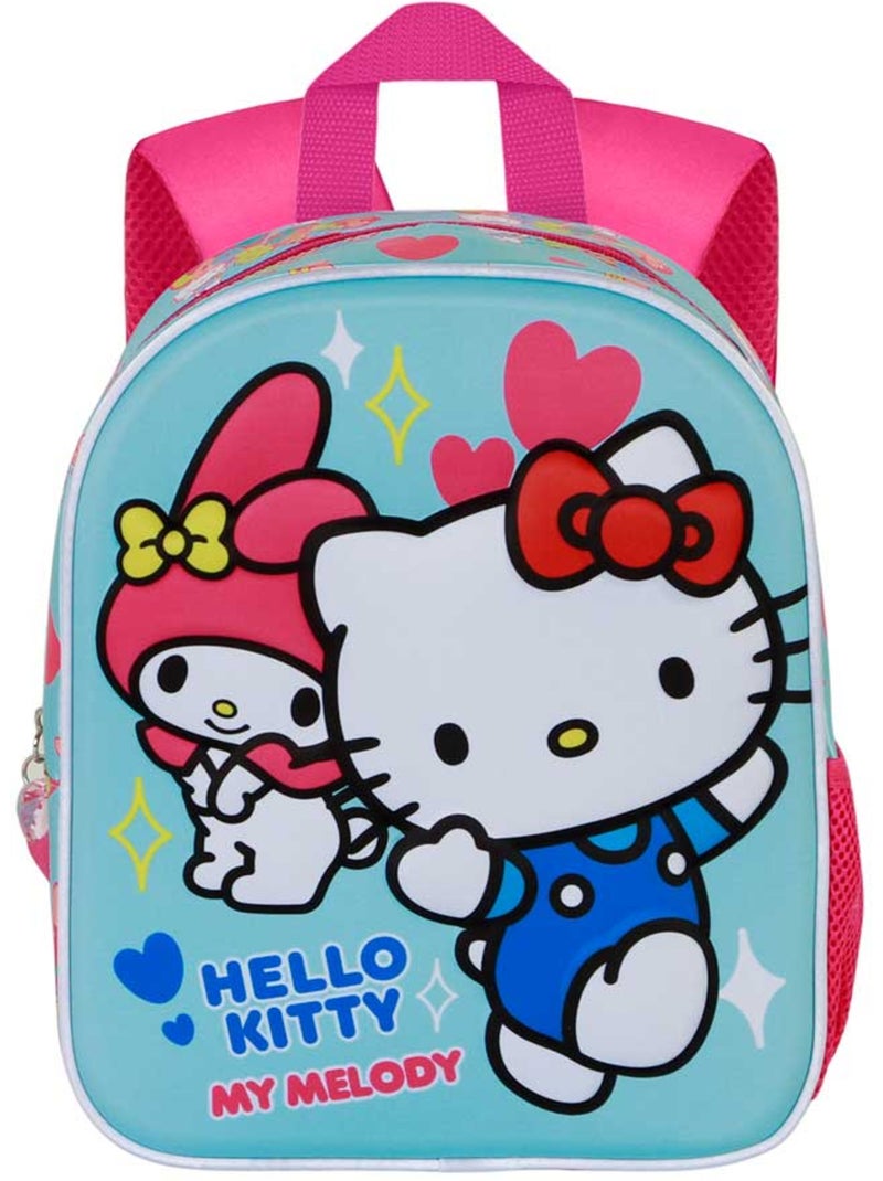 Hello Kitty Friendship Sac à Dos 3D Elite, Bleu Bleu - Kiabi