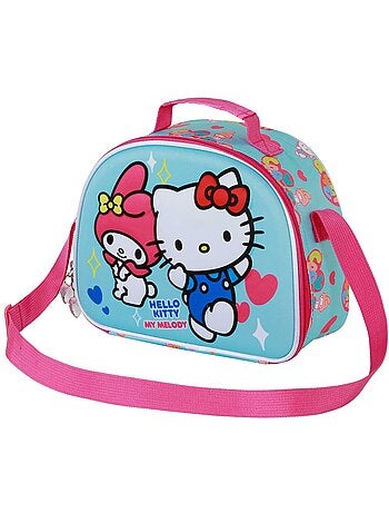 Hello Kitty Friendship Sac Repas 3D, Bleu