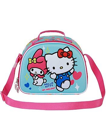 Hello Kitty Friendship Sac Repas 3D, Bleu