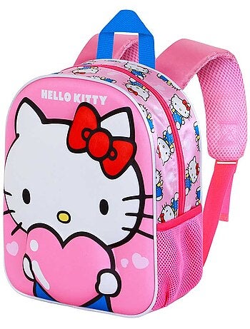 Hello Kitty Heart Sac à dos Basic, Rose
