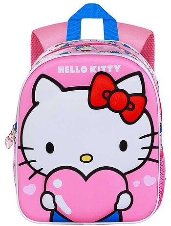 Hello Kitty Heart Sac à dos Basic, Rose