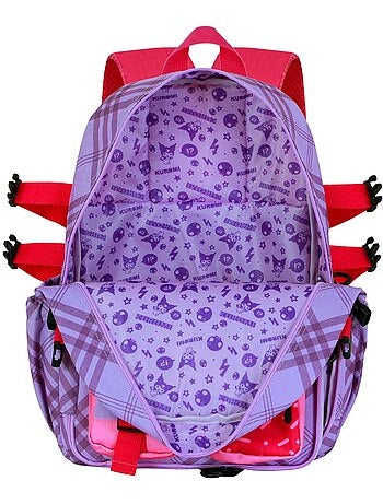 Hello Kitty Kuromi Cherry Sac à dos Haru, Mauve