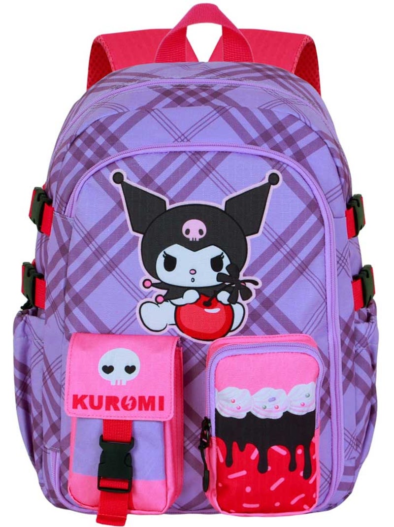 Hello Kitty Kuromi Cherry Sac à dos Haru, Mauve Mauve - Kiabi