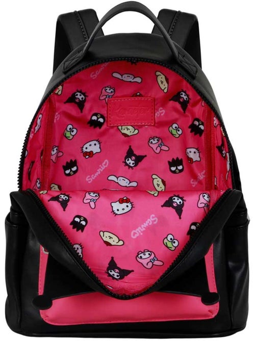 Hello Kitty Kuromi Face Sac à dos Heady, Lilas - Kiabi