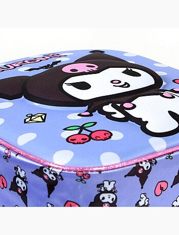 Hello Kitty Kuromi Rebel Sac à Dos 3D Elite, Mauve
