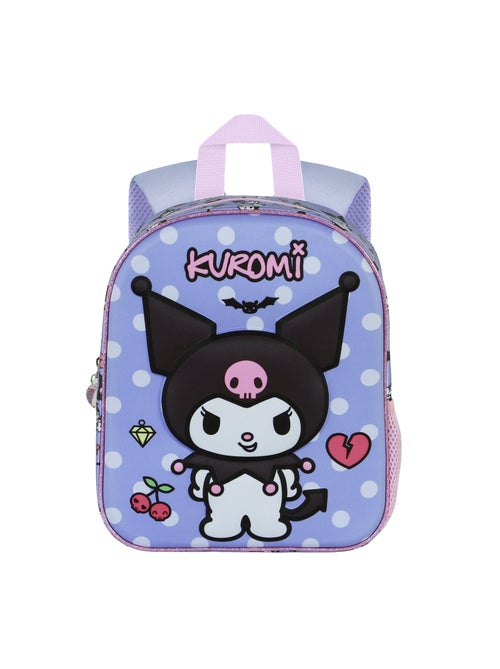 Hello Kitty Kuromi Rebel Sac à Dos 3D Elite, Mauve - Kiabi