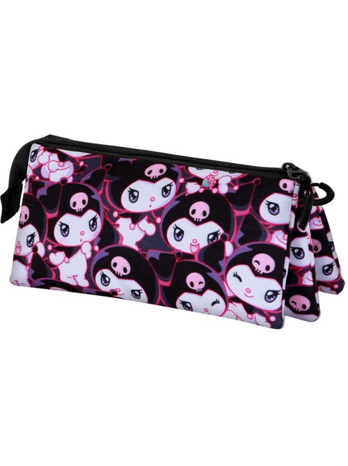 Hello Kitty Kuromi Rogue Trousse Triple, Lilas - Kiabi