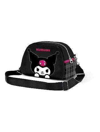 Hello Kitty Kuromi Skull Sac à Bandoulière Bowling Lite, Noir