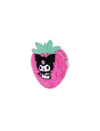 Hello Kitty Kuromi Strawberry Porte-monnaie Soft, Rose