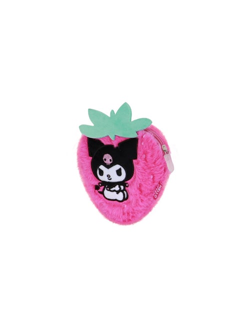 Hello Kitty Kuromi Strawberry Porte-monnaie Soft, Rose - Kiabi