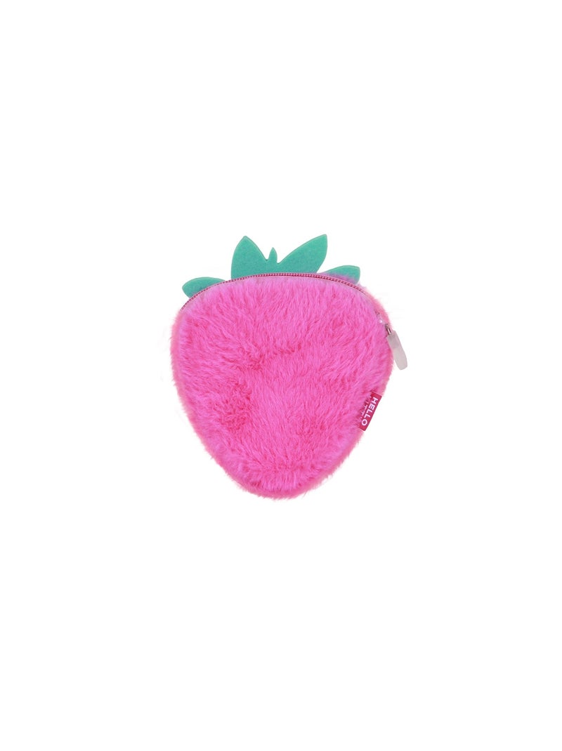 Hello Kitty Kuromi Strawberry Porte-monnaie Soft, Rose Rose - Kiabi