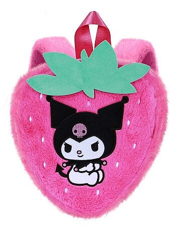 Hello Kitty Kuromi Strawberry Sac à dos Soft, Rose