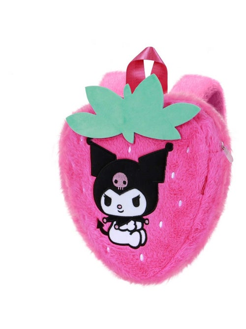 Hello Kitty Kuromi Strawberry Sac à dos Soft, Rose - Kiabi