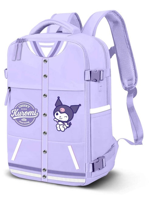 Hello Kitty Kuromi Varsity Sac à dos Mercury 2.0 Voyage Cabine Avion 40x20x25cm, Mauve - Kiabi