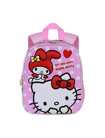 Hello Kitty Lovely Sac à Dos 3D Elite, Rose