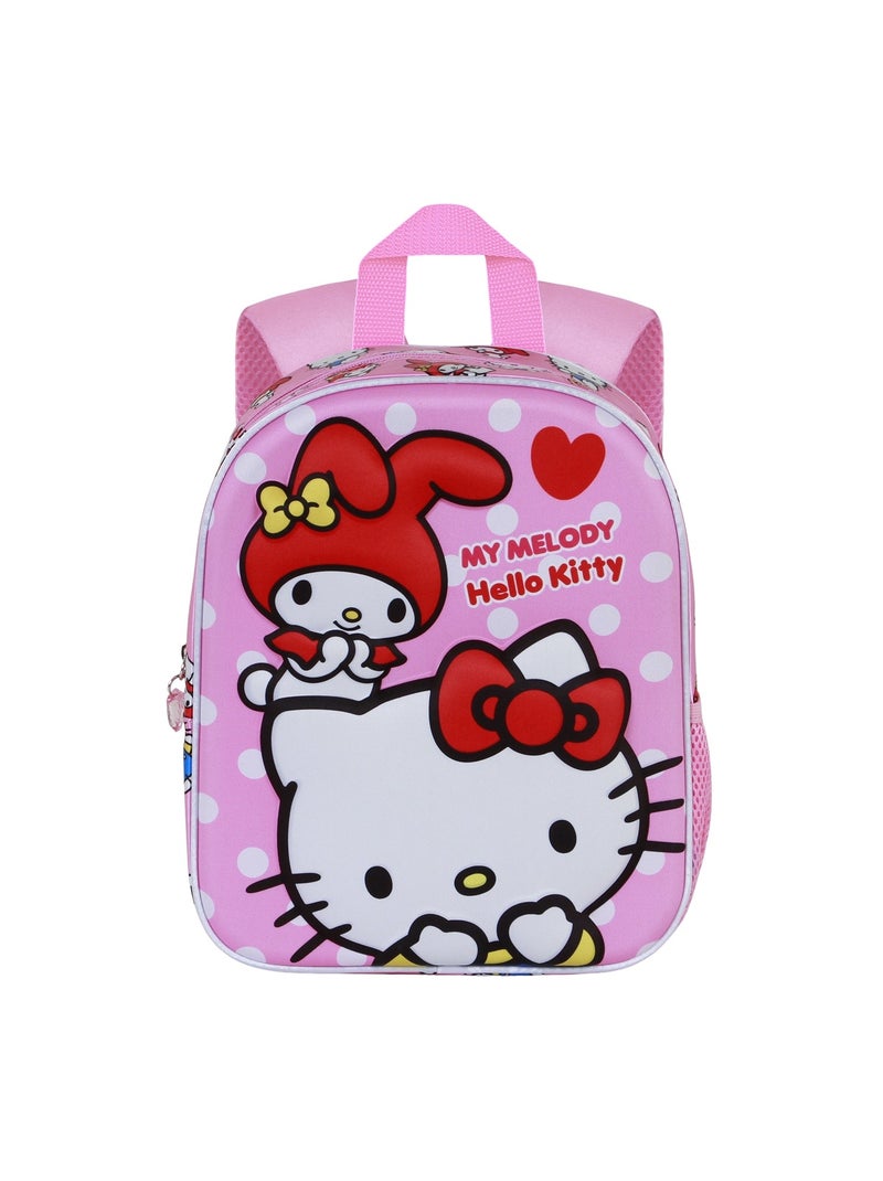 Hello Kitty Lovely Sac à Dos 3D Elite, Rose Rose - Kiabi