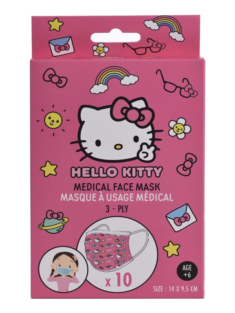 Hello Kitty Masques Chirurgicaux N/A - Kiabi