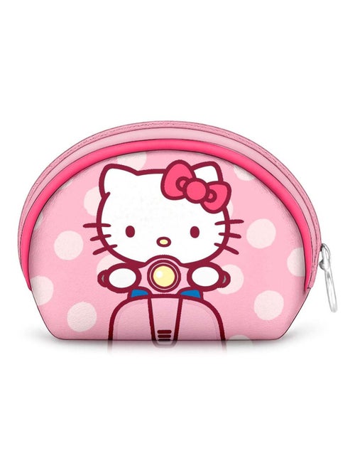 Hello Kitty Moto Porte-monnaie Ovale Casual, Rose - Kiabi