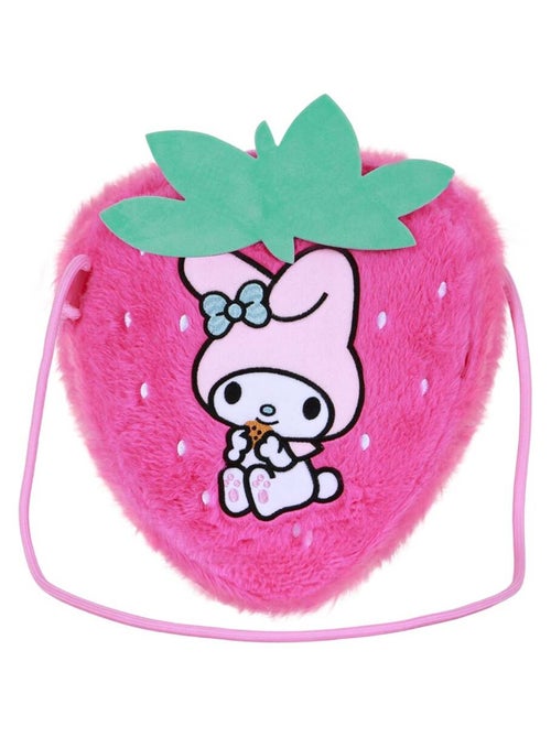 Hello Kitty My Melody Strawberry Sac à Bandoulière Soft, Rose - Kiabi