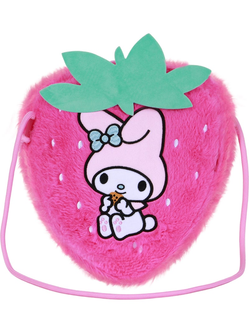 Hello Kitty My Melody Strawberry Sac à Bandoulière Soft, Rose Rose - Kiabi