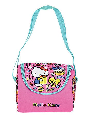Hello Kitty Retro Food Sac Repas Bandouliere Isotherme 5l