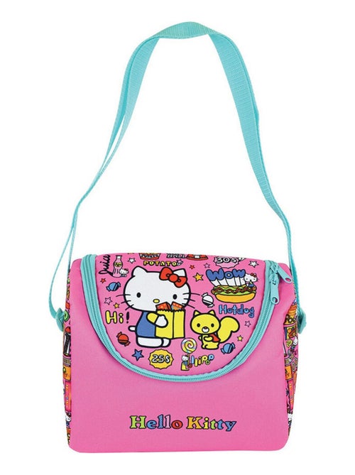 Hello Kitty Retro Food Sac Repas Bandouliere Isotherme 5l - Kiabi