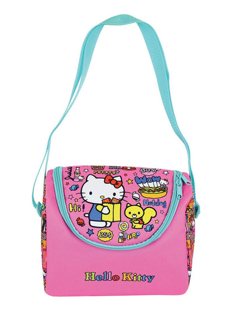 Hello Kitty Retro Food Sac Repas Bandouliere Isotherme 5l Multicolore - Kiabi