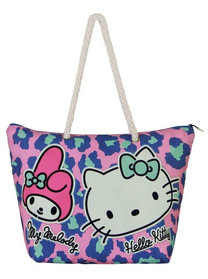 Hello Kitty Safari Sac de Plage Soleil, Rose Rose - Kiabi