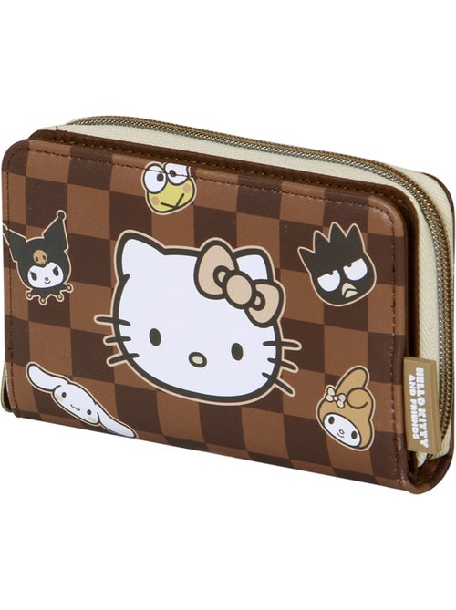 Hello Kitty Squares Portefeuille, Brun - Kiabi