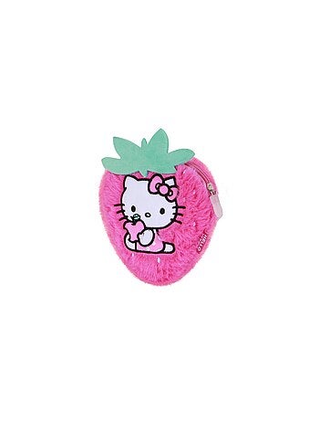 Hello Kitty Strawberry Porte-monnaie Soft, Rose