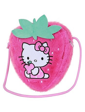 Hello Kitty Strawberry Sac à Bandoulière Soft, Rose