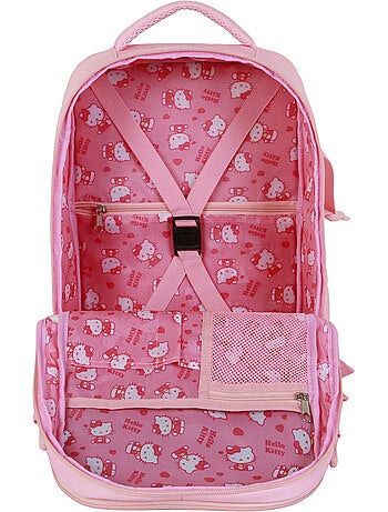 Hello Kitty Varsity Sac à dos Mercury 2.0 Voyage Cabine Avion 40x20x25cm, Rose