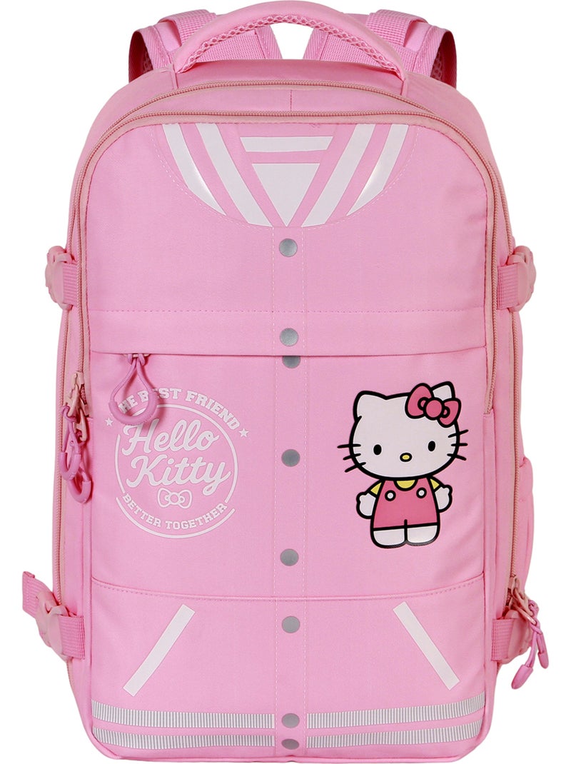 Hello Kitty Varsity Sac à dos Mercury 2.0 Voyage Cabine Avion 40x20x25cm, Rose Rose - Kiabi