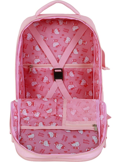 Hello Kitty Varsity Sac à dos Mercury 2.0 Voyage Cabine Avion 40x20x25cm, Rose - Kiabi Hello Kitty Varsity Sac à dos Mercury 2.0 Voyage Cabine Avion 40x20x25cm, Rose - Kiabi