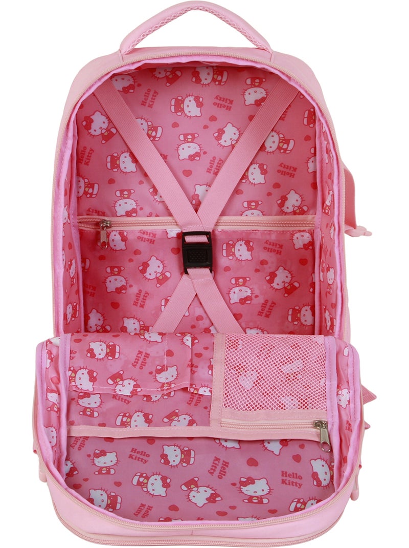 Hello Kitty Varsity Sac à dos Mercury 2.0 Voyage Cabine Avion 40x20x25cm, Rose Rose - Kiabi
