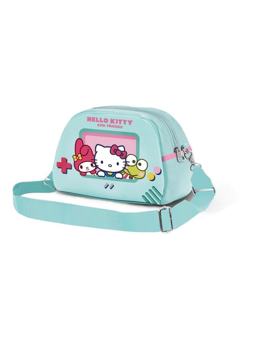Hello Kitty Videogame Sac à Bandoulière Bowling Lite, Turquoise - Kiabi