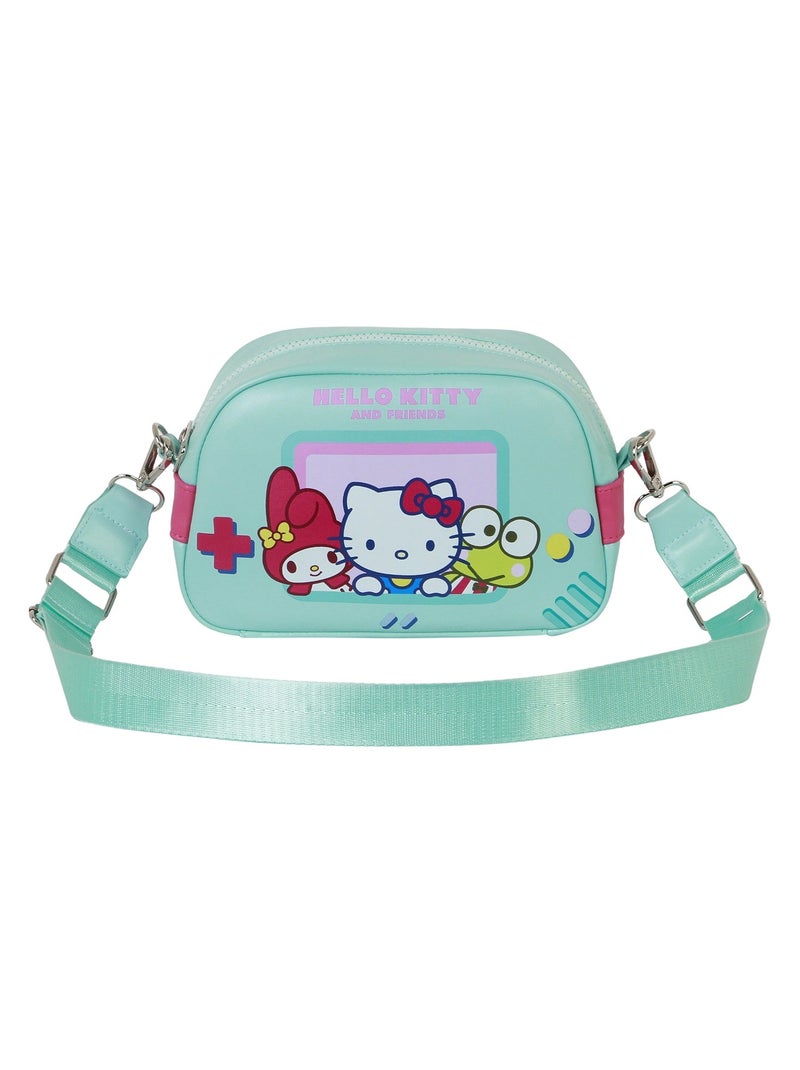 Hello Kitty Videogame Sac à Bandoulière Bowling Lite, Turquoise Bleu turquoise - Kiabi