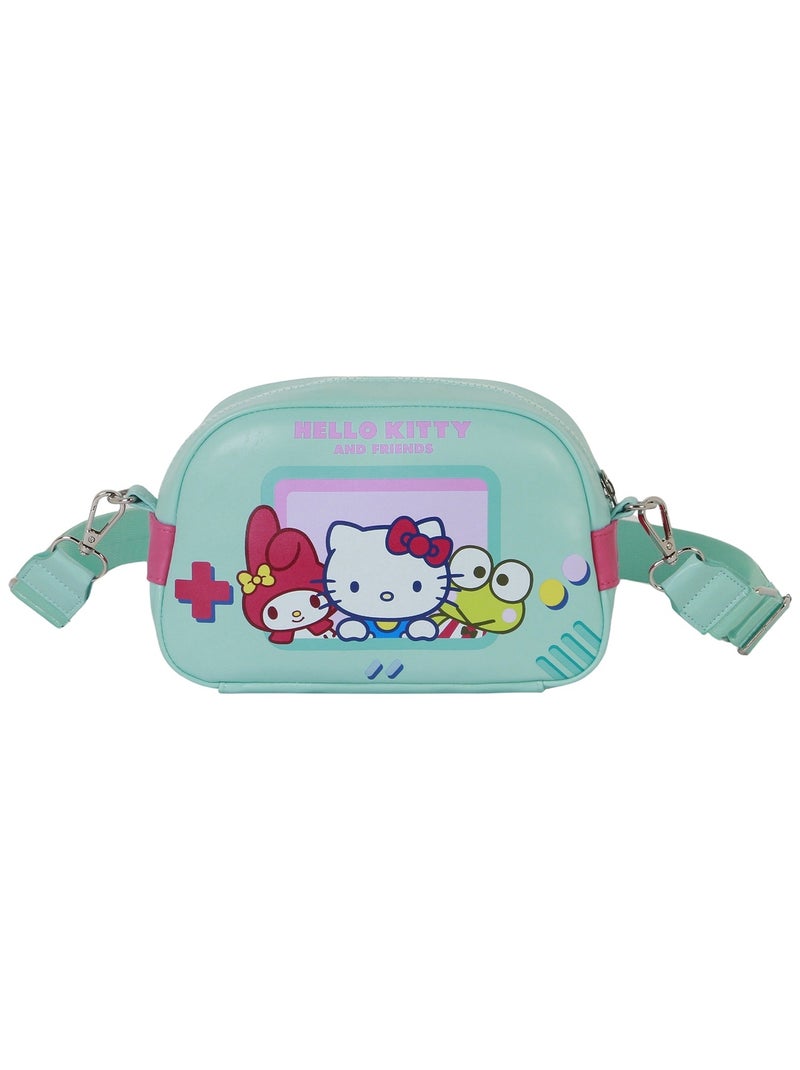Hello Kitty Videogame Sac à Bandoulière Bowling Lite, Turquoise Bleu turquoise - Kiabi