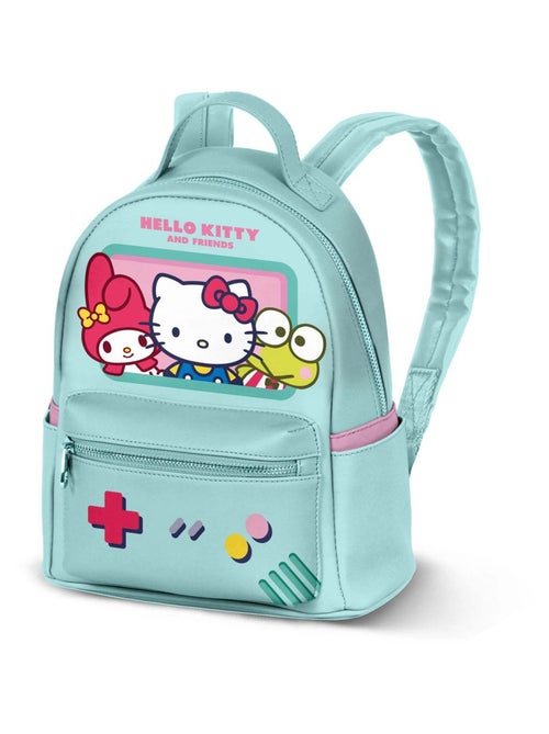 Hello Kitty Videogame Sac à dos Heady Petit, Turquoise - Kiabi
