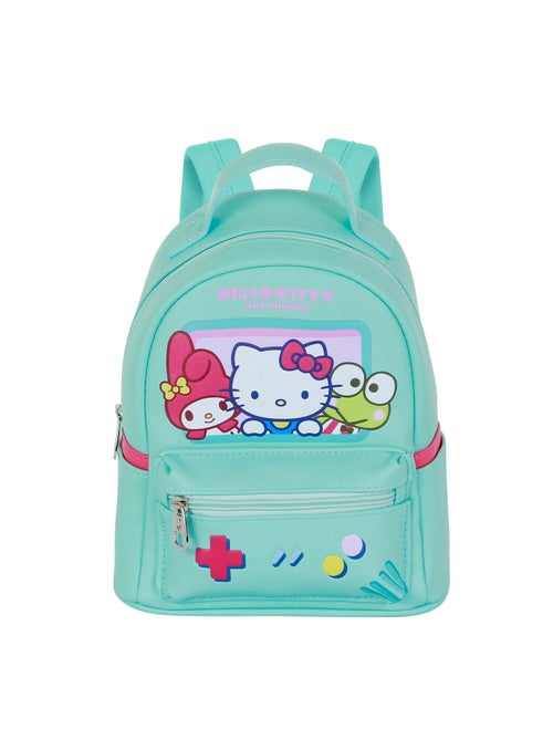 Hello Kitty Videogame Sac à dos Heady Petit, Turquoise - Kiabi