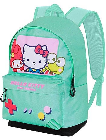 Hello Kitty Videogame Sac à dos HS FAN 3.0, Turquoise