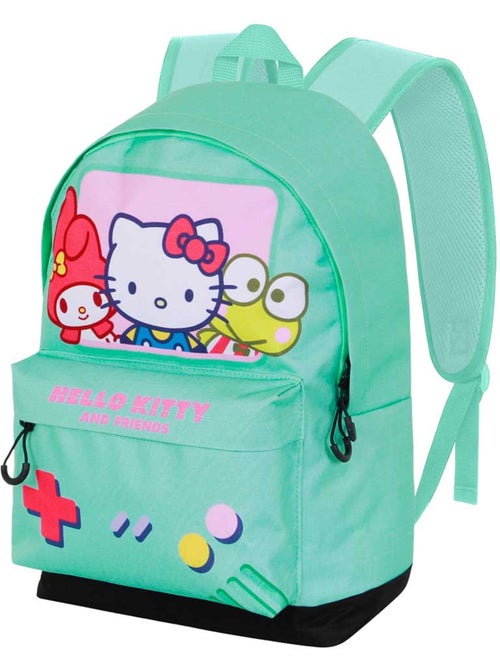 Hello Kitty Videogame Sac à dos HS FAN 3.0, Turquoise - Kiabi Hello Kitty Videogame Sac à dos HS FAN 3.0, Turquoise - Kiabi