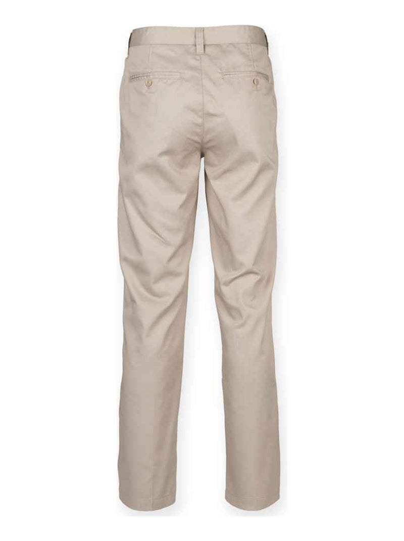 Henbury - Chino 65/35 Beige gris - Kiabi