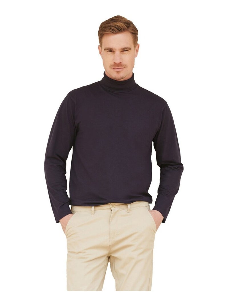 Henbury - Haut manches longues Bleu marine - Kiabi