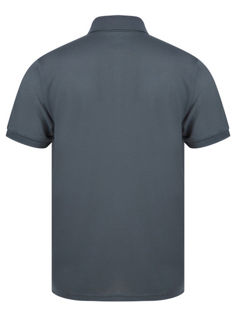 Henbury - Polo Gris Noir - Kiabi