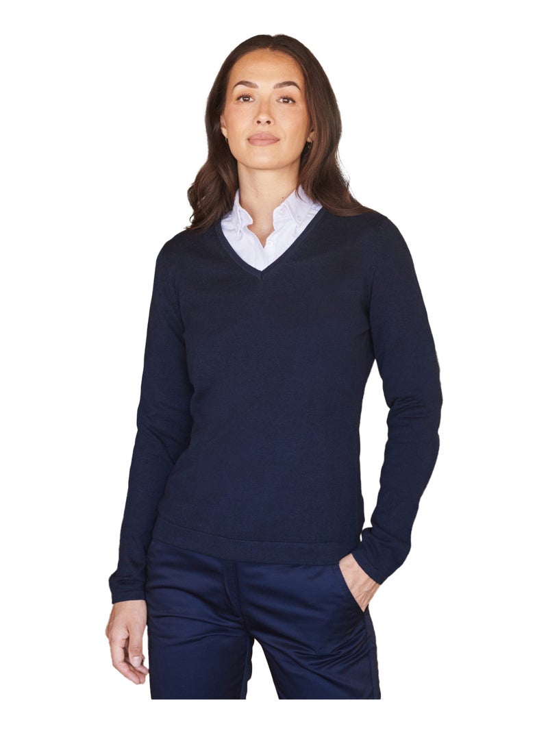 Henbury - Pull Bleu marine - Kiabi
